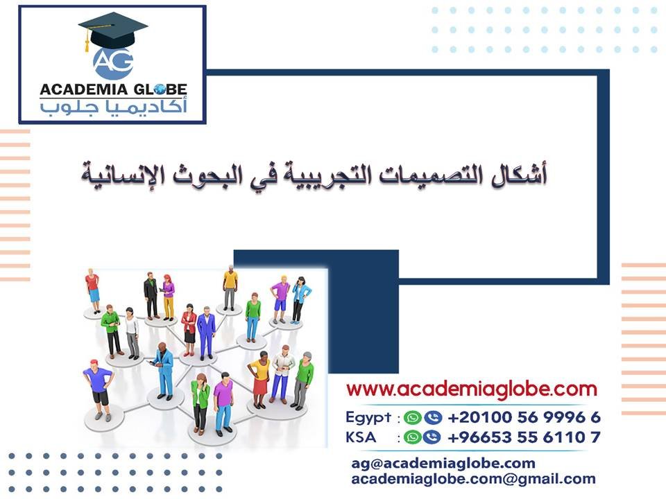 أشكال التصميمات التجريبية في البحوث الإنسانية